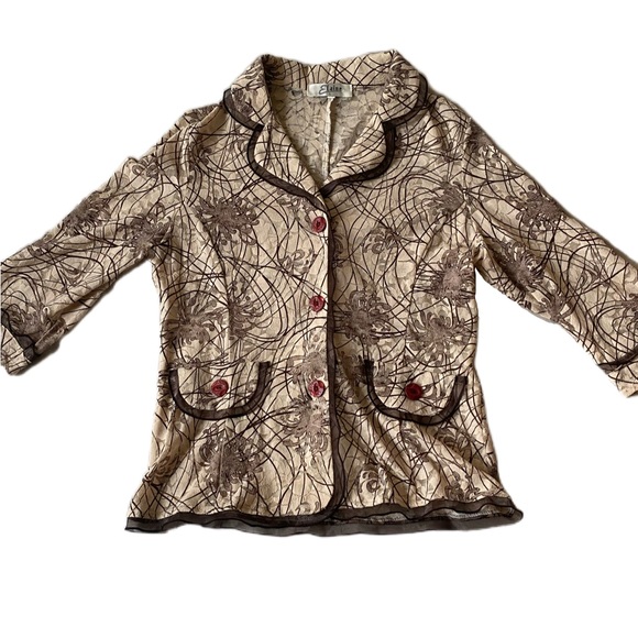 Elaine Button Up Blazer - Picture 2 of 4